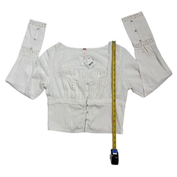 FREE PEOPLE Joi‎ Blouse Size SMALL - Picture 10 of 16